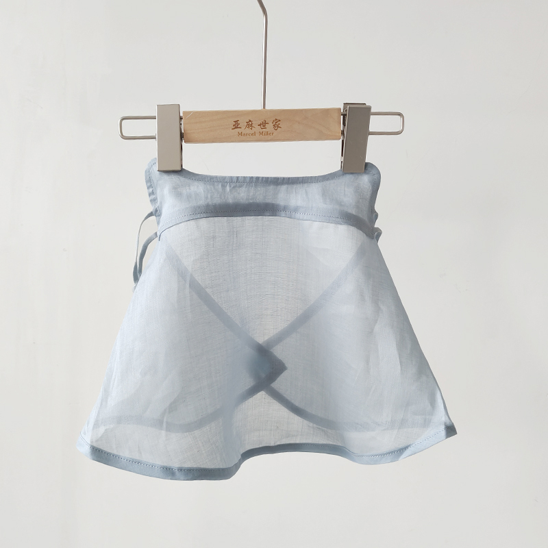 苎麻轻薄透气夏季防晒遮阳面罩