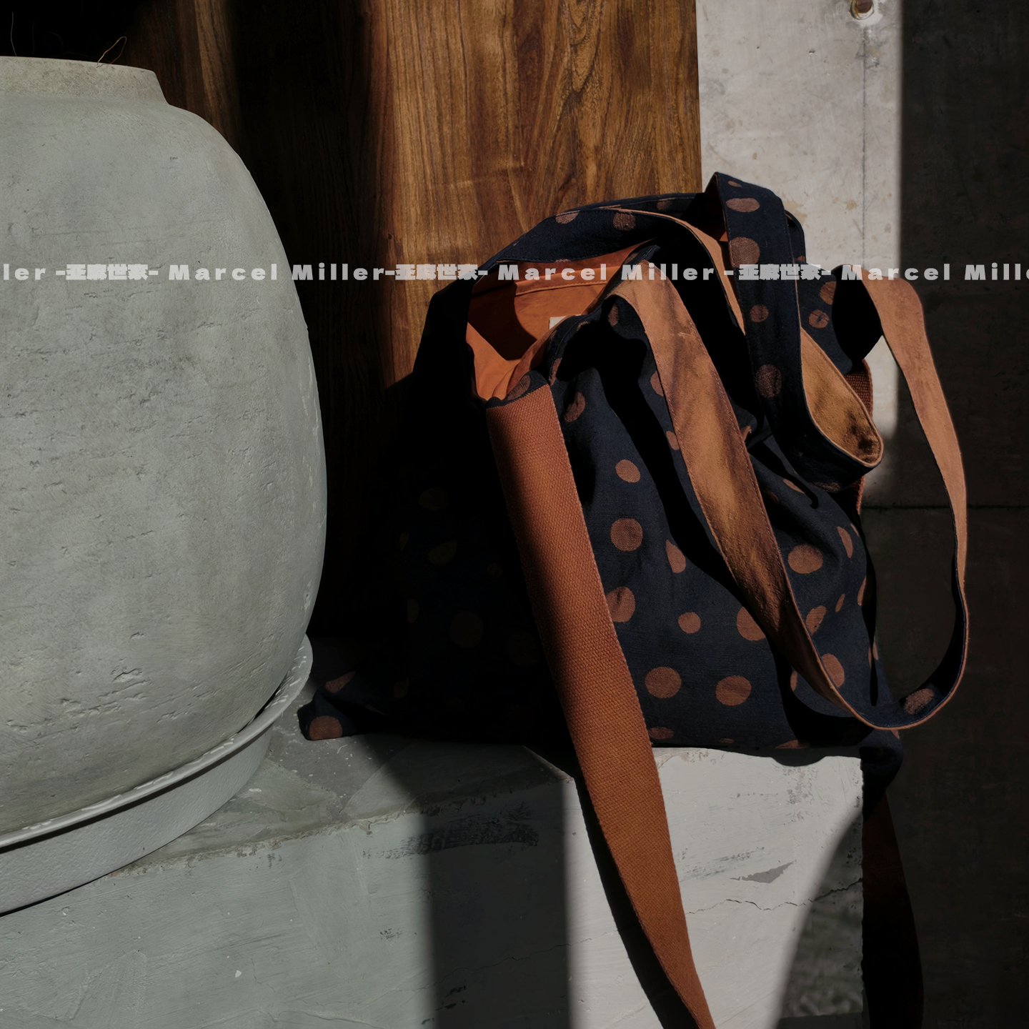 孤品蓝染手工织布帆布包