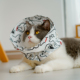 手工猫咪伊丽莎白圈超大轻薄可调节纯棉猫头套猫圈绝育防舔神器