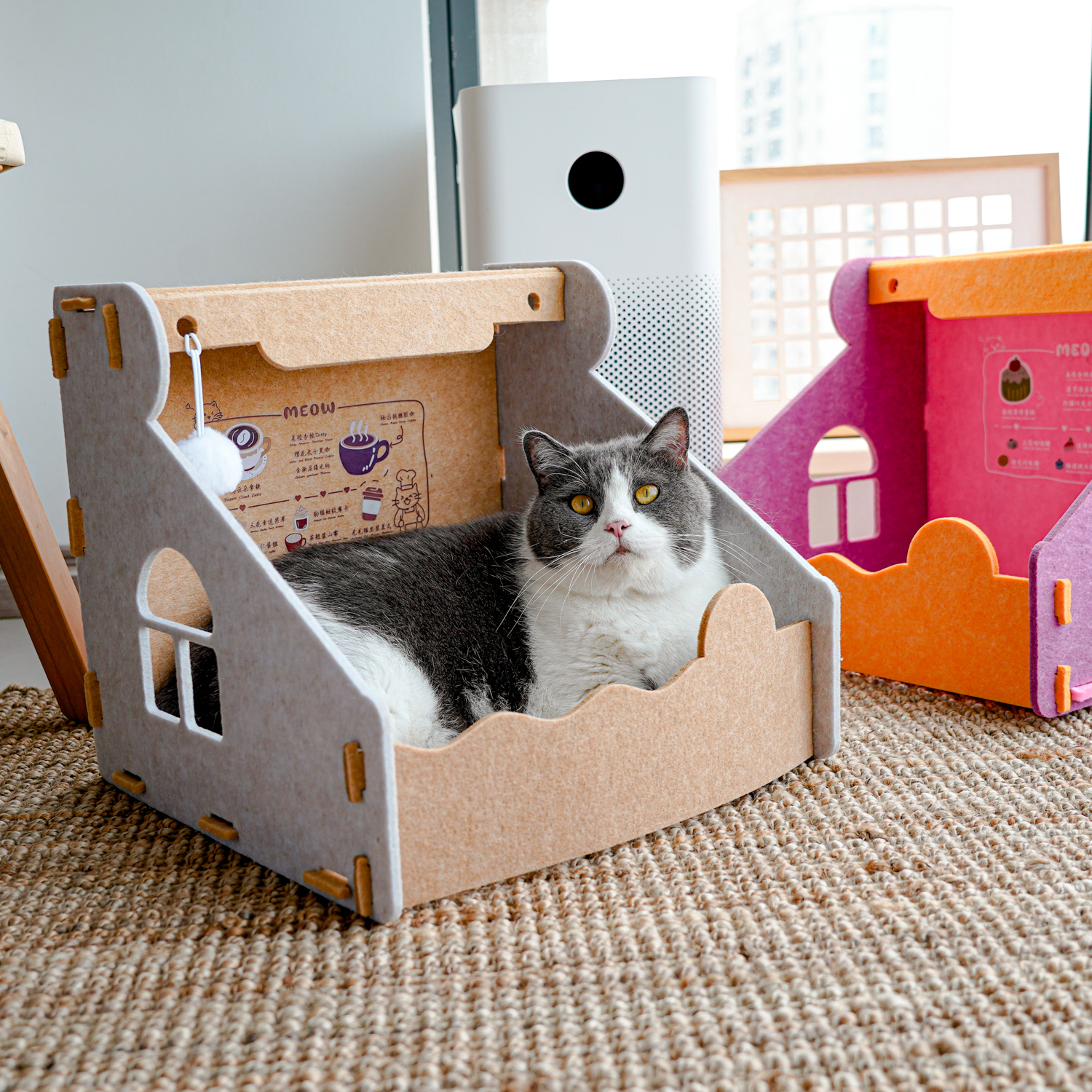 新款毛毡/猫窝/创意咖啡屋