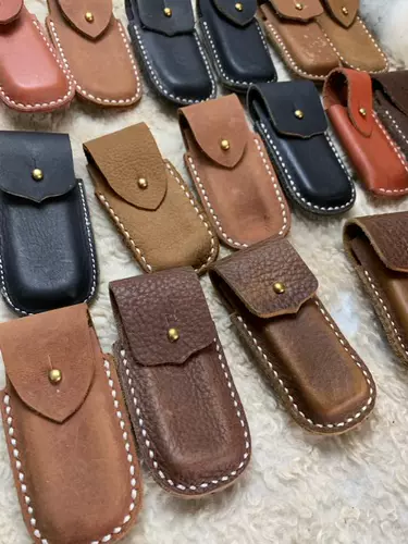 Чехол, ремень, из натуральной кожи, 91mm, Швейцария