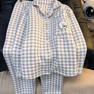 空气棉夹层保暖2025卡通软萌自嘲熊家居服 睡衣女冬季 24H发货