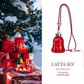 lattaalvor铃铛保温杯高颜值女生2026新款 杯子户外大容量水杯礼物