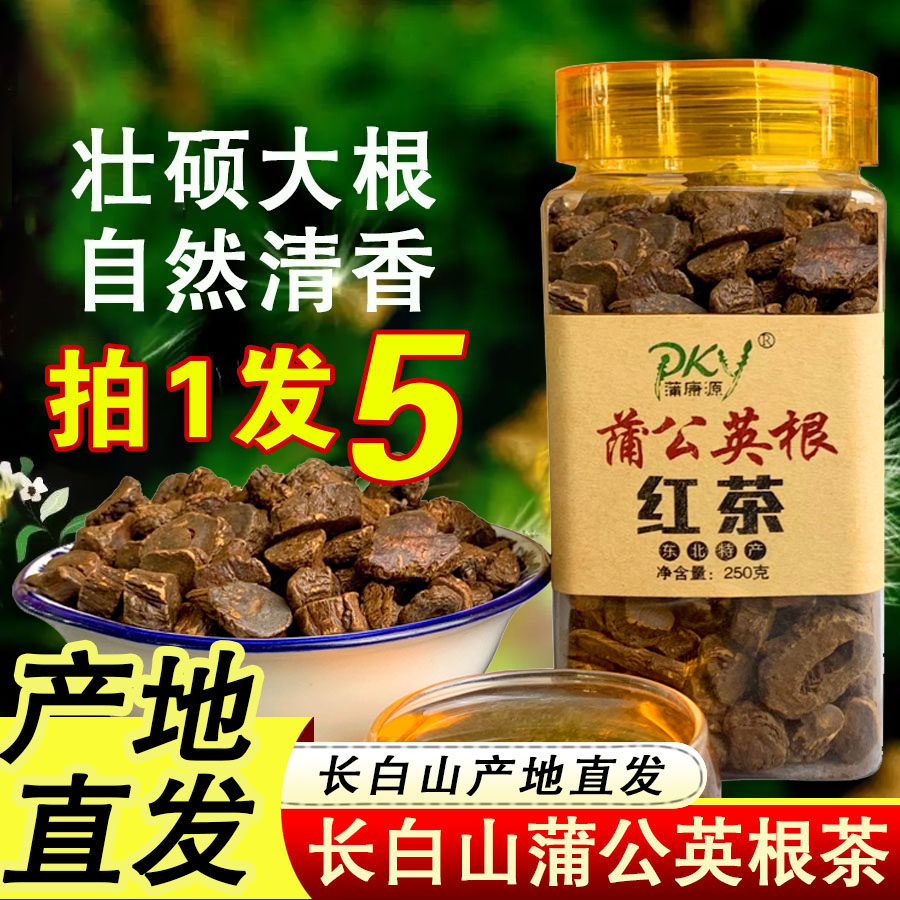 拍1发5长白山蒲公英根红茶老根代用/花草茶