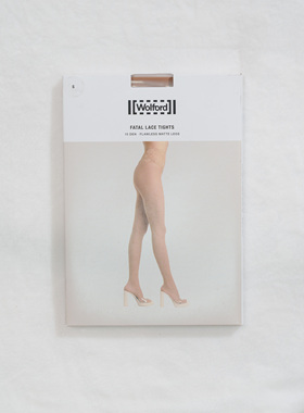 奥地利Wolford Fatal lace 15D 高腰柔软舒服无缝连裤丝袜 14962