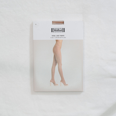 奥地利Wolford Fatal lace 15D 高腰柔软舒服无缝连裤丝袜 14962