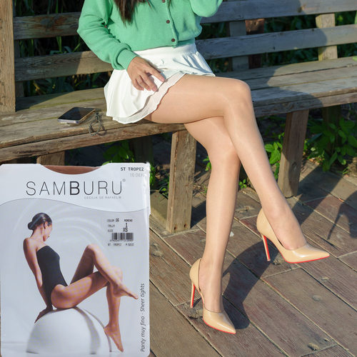 高性价比 西班牙CdR ST Tropez 10D夏季性感超薄珠光透明连裤丝袜