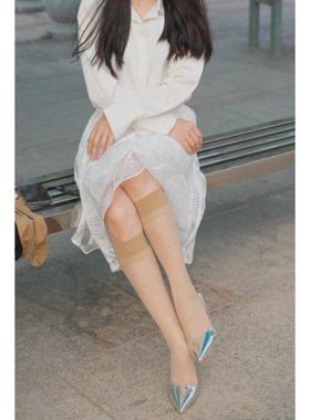新品德国Kunert Chinchillan 20d knee-high 耐穿绒质中筒袜丝袜