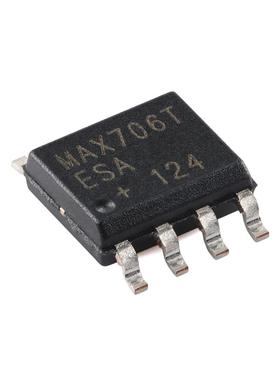 原装正品 MAX706TESA+T SOP-8 3V电压监测 低成本µP监控电