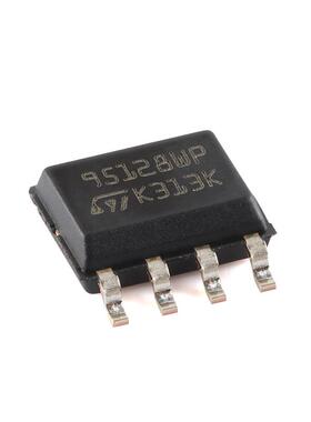 原装M95128-WMN6TP SOP-8 128Kbit SPI总线EEPROM芯片 带高速时钟