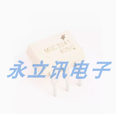 全新原装 直插 MOC3041M DIP-6 光耦合器双向可控硅驱动器芯片