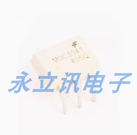 全新原装 直插 MOC3041M DIP-6 光耦合器双向可控硅驱动器芯片