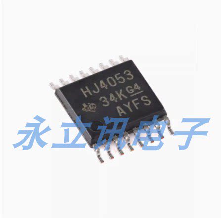 原装 CD74HC4053PWR TSSOP-16 高速CMOS三路2通道模拟多路复用器