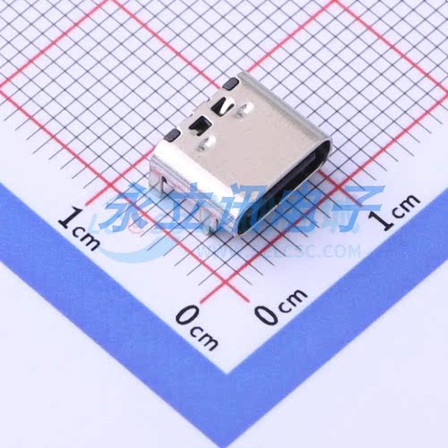 U262-161N-4BVC11 USB 3.1 连接器 Type-C母座 卧贴16P SMD 现货