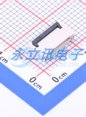 FPC-05FB-12PH20 间距0.5mm 12P 连接器 翻盖式 双侧触点/上下接