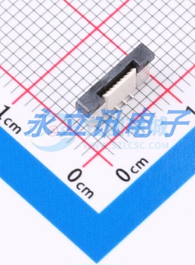 AFC11-S08ICC-00 FFC/FPC连接器 0.5mm 8P 抽屉式 立式贴片 现货