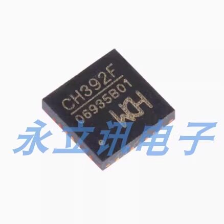 原装正品 贴片 CH392F QFN-28 以太网协议栈芯片