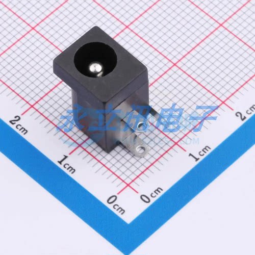 DC-005-5A-2.5 DC电源插座连接器 内径2.5mm 外径6.5mm 5A 现货