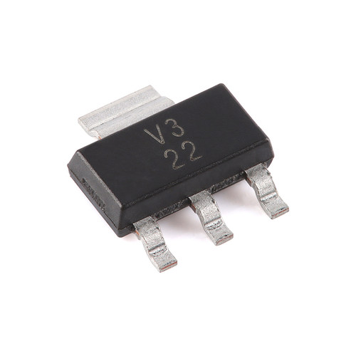 原装正品 TLV1117-33CDCYR SOT-223-4 3.3V 800mA 线性稳压器芯片