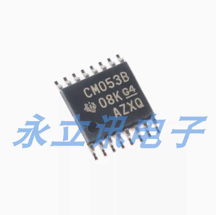 全新原装 贴片 CD4053BPWR TSSOP-16 3通道模拟多路复用器芯片