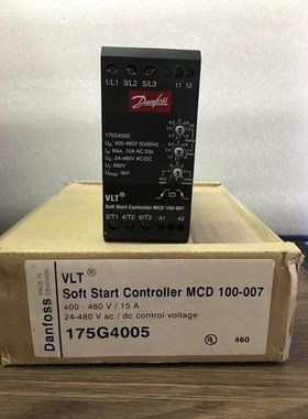 Danfoss MCD 100-007 175G4005全新拍前请询价
