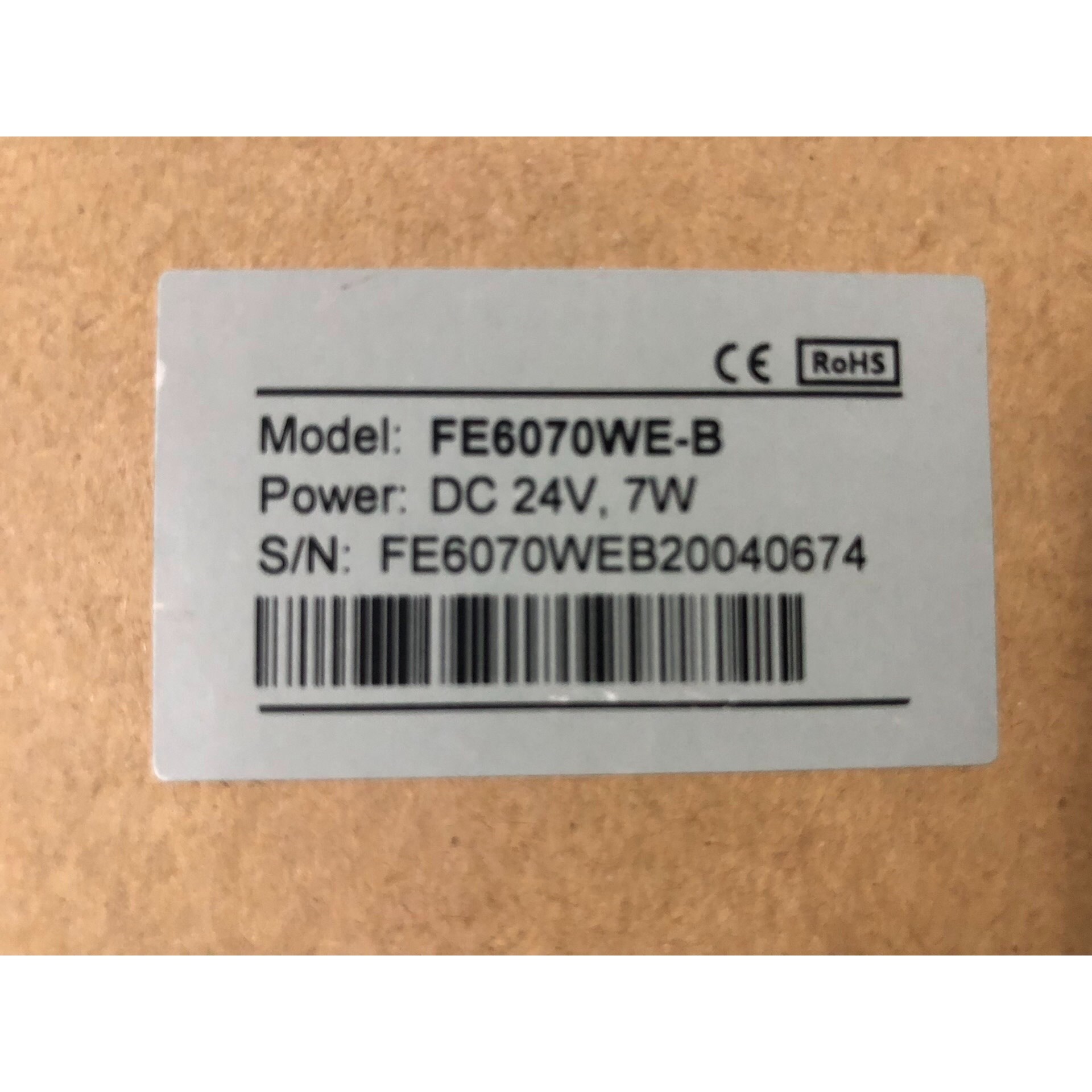 全新原装触摸屏FE6070WE-B   24V   7W全新拍前请询价