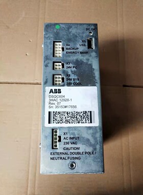 ABB机器人配件DSQC604,3HAC12928-1全新拍前请询价
