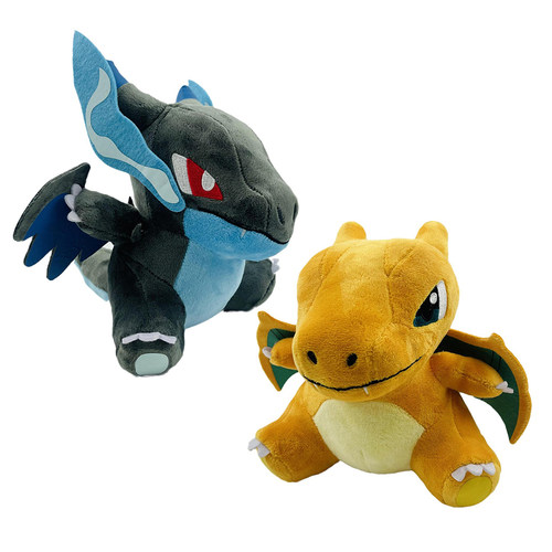 小精灵xy进化喷火龙毛绒公仔玩具玩偶