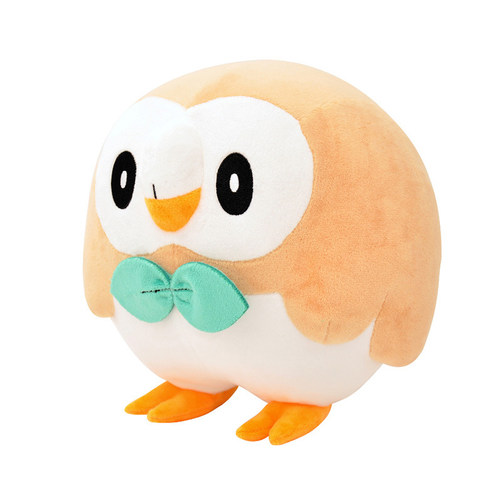 【正版】宝可梦宠物小精灵口袋妖怪木木枭毛绒玩偶公仔娃娃