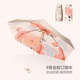 海螺雨伞UPF50 金胶伞女太阳伞防晒防紫外线超轻小遮阳迷你钛金伞