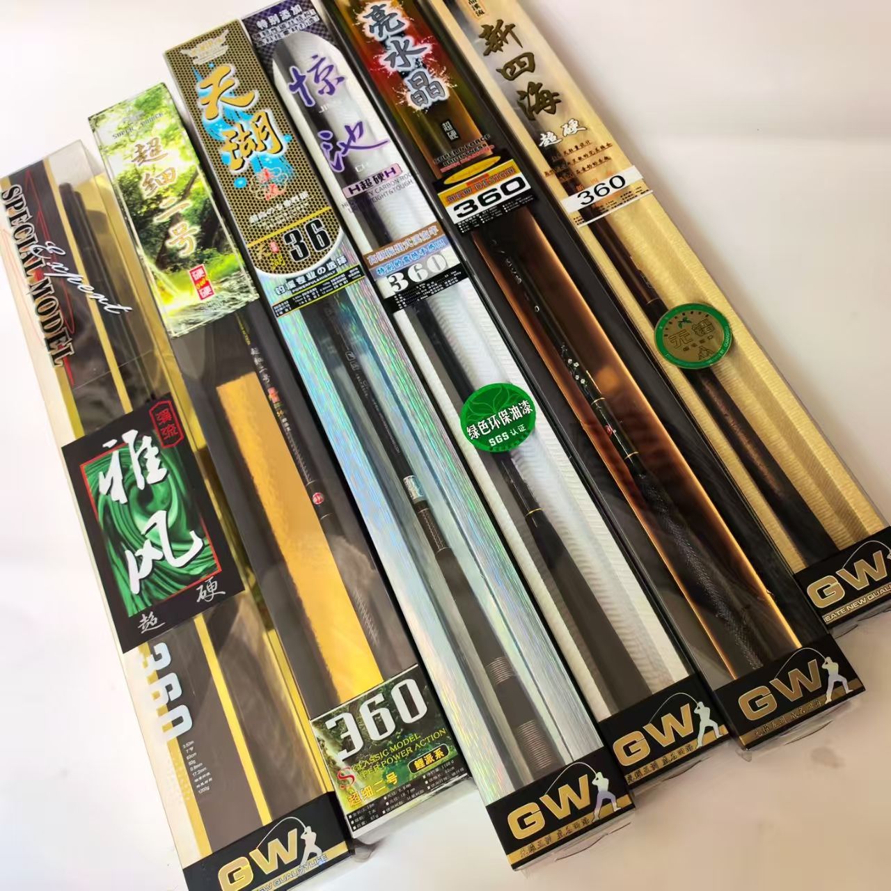 光威溪流竿断码处理德岛二代超轻超硬短节便携碳素手杆特价处理竿图片