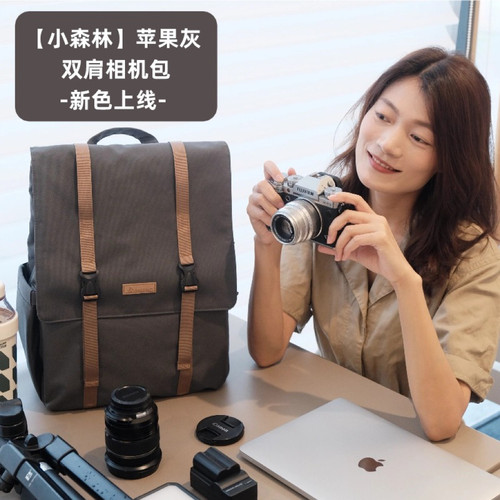 SVEN相机包双肩背包富士佳能