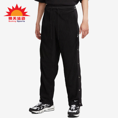 耐克夏侧排口透气直筒男运动长裤