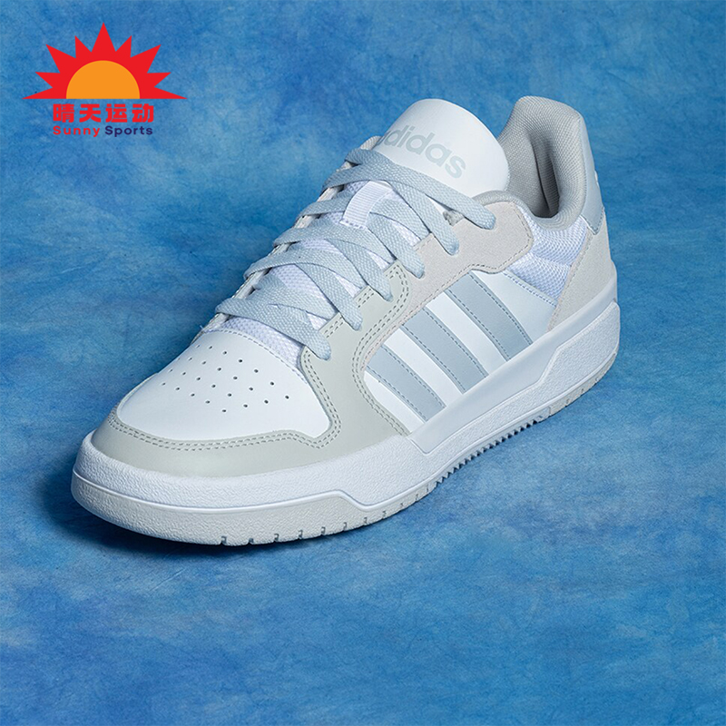 阿迪达斯男女篮球风时尚系带板鞋