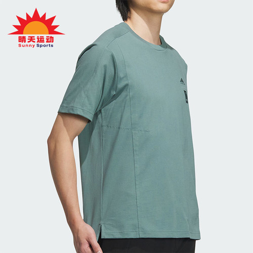 阿迪达斯正品男士短袖
