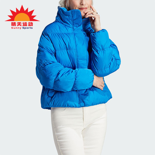 阿迪达斯正品女子宽松棉服