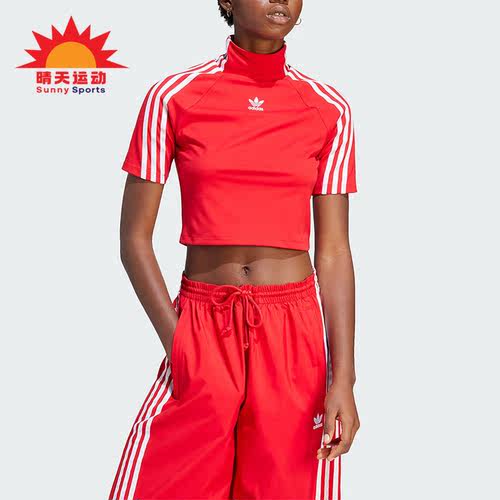 阿迪达斯正品女子短袖T恤