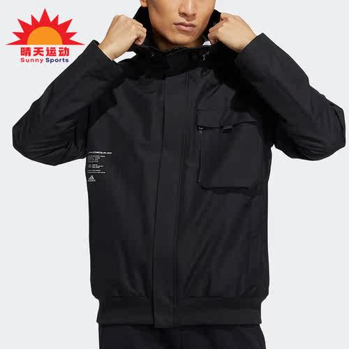 阿迪达斯休闲男子潮流夹克外套