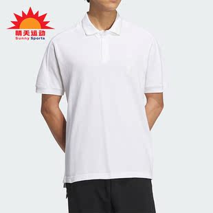 男子运动时尚 Adidas 阿迪达斯正品 新款 IP4916 简约Polo衫