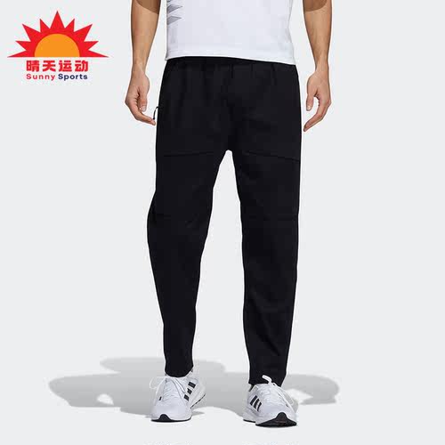 阿迪达斯夏季男子休闲透气长裤