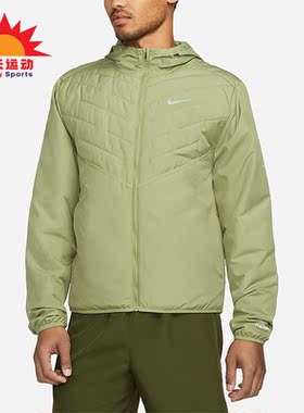 Nike/耐克正品冬季男士运动休闲防风保暖连帽棉服DD5645-334