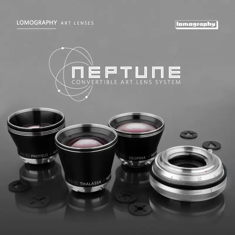 Neptune Convertible尼普顿一组三镜头组合35mm 50mm 80mm F/2.8
