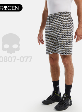 HYDROGEN氢原子网球男印花短裤跑步运动透气速干时尚百搭 T00807