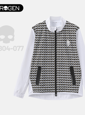 HYDROGEN 氢原子24新款女士网球运动外套印花休闲运动夹克 T01804