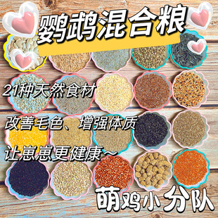 玄凤鹦鹉专用粮鹦鹉鸟粮饲料自配粮混合粮种子粮鸟食牡丹虎皮主食