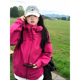 卡盛玫红色冲锋衣款 外套女2025新款 秋户外三合一超好看多巴胺穿搭