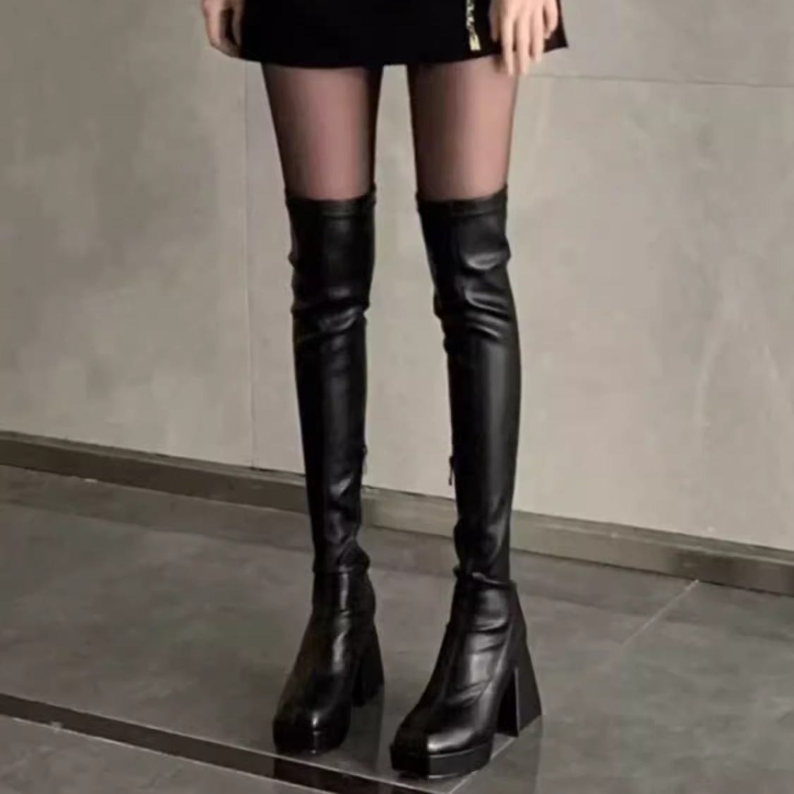 其他女鞋骑士靴韩版高筒