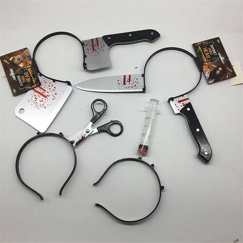 Halloween three-dimensional hair accessories tidy simulation