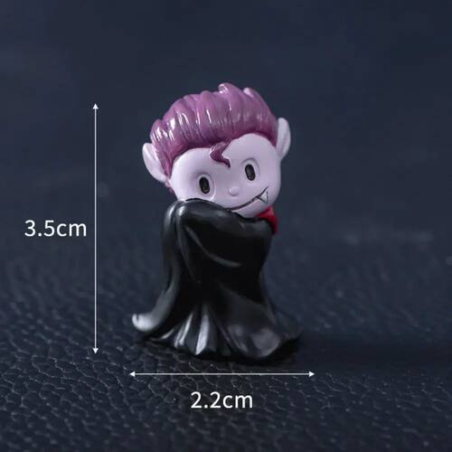 Mini Halloween Ghost Figurine Scary Resin Mini Ghost Ornamen