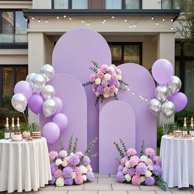 lavender Arch Decoration Photography Backdrops Baby Shower G